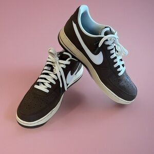 Nike Brown and White Sneakers